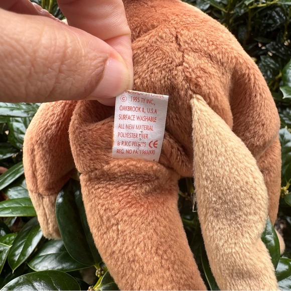 Vintage Ty Beanie Babies Bongo The Monkey - Picture 5 of 5